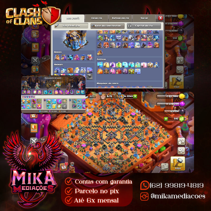 Cv18 | 5 Paisagens | 45 Skins | Equipamentos 78% | (+47)