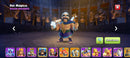 Clash of Clans | cv18 | nível 260 | 72 skins (23 lendárias) | 13 paisagens (2 de guerra) | 88% Full |   (