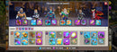 Clash of Clans | cv18 | nível 265 | 48 skins (13 lendárias) | 2 paisagens (1 lendária) | 89% Full | (
