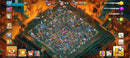 Clash of Clans cv18 | nível 276 | 55 skins (32 lendárias) | 7 paisagens (1 de guerra) | 95% Full) | (