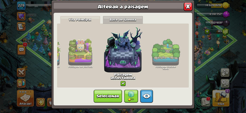 CV17 full/insana | Obstáculos raros | 3 Paisagens | Heróis 100/100/81/75/50 | Equipamentos full (c+0)