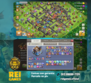 Clash of Clans cv18 | semifull | nível 231 | 26 skins (9 lendárias) | (