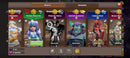 Clash of Clans | cv18| nível 245 | 33 skins 14 lendárias | 3 paisagens (2 de guerra) | 86% Full | (