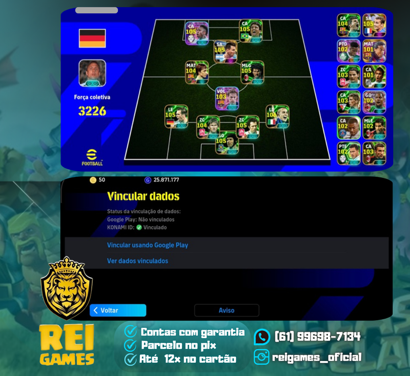 Força 3.226 | 100% limpa | (01+1)